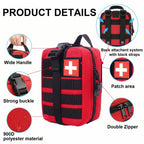 Outdoor Survival Kit | Portable First Aid & Emergency Tools | Compact Organizer for Camping & Travel
