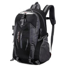 Outdoor Travel Backpack | Waterproof Nylon | Ergonomic Padded Straps & Multiple Compartments