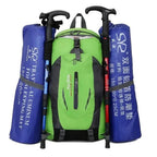 Outdoor Travel Backpack | Waterproof Nylon | Ergonomic Padded Straps & Multiple Compartments