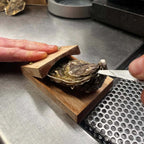 Oyster Shell Opener | Premium Wood Handle | Durable Clamp Design | Safe Handling
