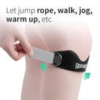 Patella Knee Support Strap | Targeted Compression | Breathable Adjustable Polyester for Stability