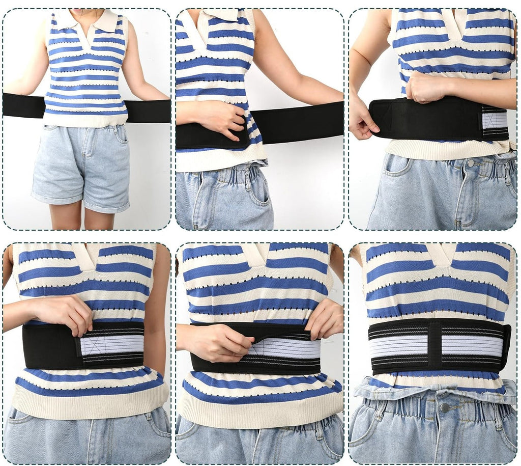 Pelvic Belt | SI Joint & Hip Stabilizer | Adjustable Compression | Low-Profile Comfort