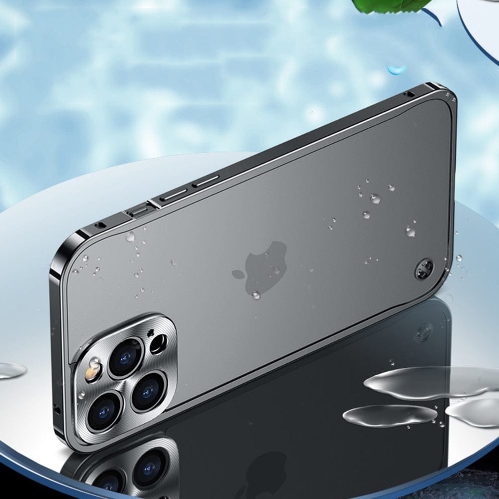 Phone Case | Slim Aluminum Frame | Scratch-Resistant Back & Camera Protection