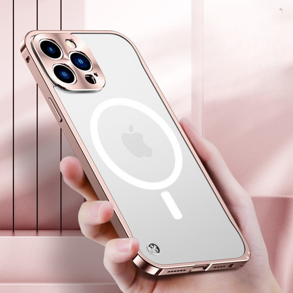 Phone Case | Slim Aluminum Frame | Scratch-Resistant Back & Camera Protection
