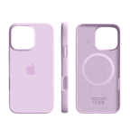 Phone Case | Slim Soft-Touch Silicone | Magnetic Wireless Charging Compatible & Microfiber Lining