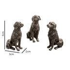Plant Pot Risers | Animal Figurine Design | Set of 3 Frost-Resistant Resin | Improves Drainage