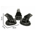 Plant Pot Risers | Animal Figurine Design | Set of 3 Frost-Resistant Resin | Improves Drainage