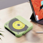 Portable CD Player | Bluetooth & Wired Playback | Up to 6-Hour Battery