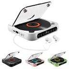 Portable CD Player | Bluetooth & Wired Playback | Up to 6-Hour Battery