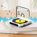 Portable CD Player | Bluetooth & Wired Playback | Up to 6-Hour Battery