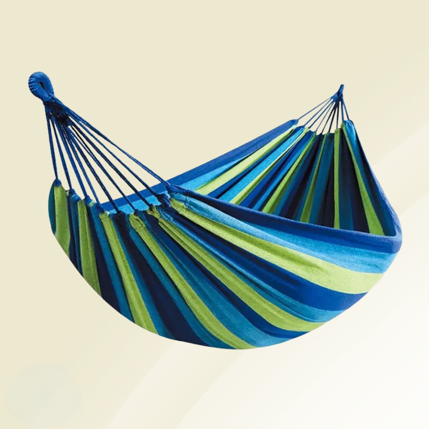 Portable Camping Hammock | Lightweight Durable Canvas | 440 lb Load Capacity | Outdoor Relaxation