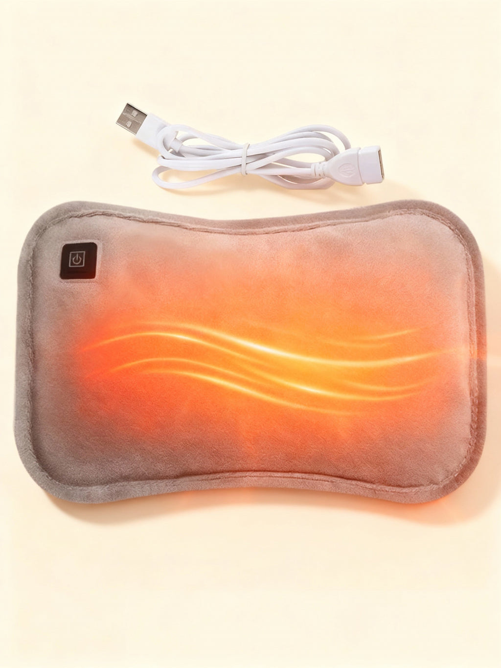 Portable Heating Pad | Fast Heating & Adjustable Heat | USB & AC Powered | Hand & Body Warmer