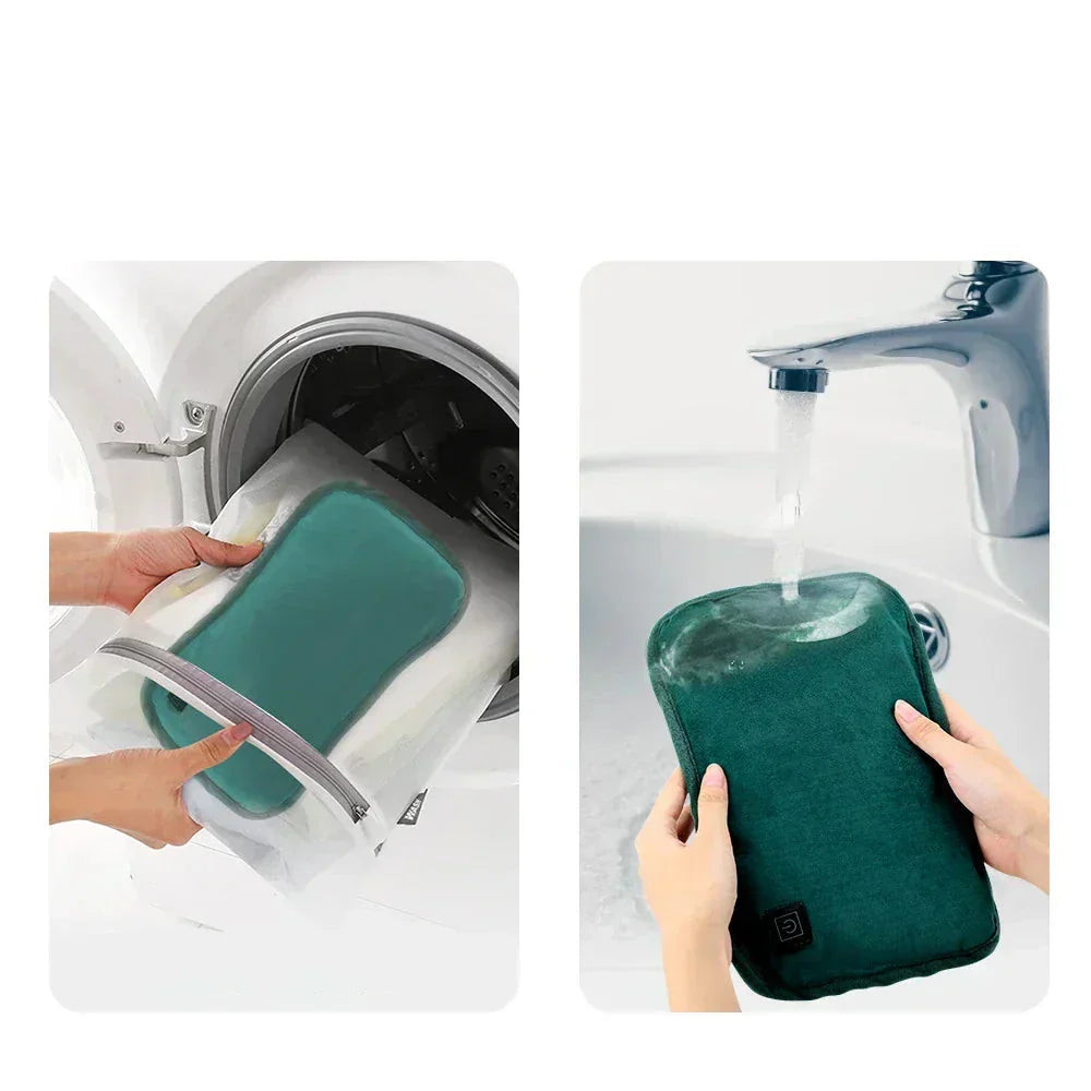 Portable Heating Pad | Fast Heating & Adjustable Heat | USB & AC Powered | Hand & Body Warmer