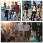 Portable Mini Folding Chair | Compact Foldable Seat | Lightweight Backpack-Compatible | Travel Size