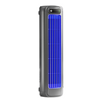 Portable Rechargeable AC | Bladeless Ultra-Quiet | Wall-Mountable, 12-Hour Battery