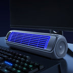 Portable Rechargeable AC | Bladeless Ultra-Quiet | Wall-Mountable, 12-Hour Battery