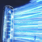 Portable Rechargeable AC | Bladeless Ultra-Quiet | Wall-Mountable, 12-Hour Battery