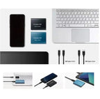 Portable SSD | 128GB High-Speed Storage | USB-C | Compact Design