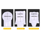 Portable Urinal System | Silicone Collector with Padded Rim | 1000ml Bag & Cotton Brief for Travel