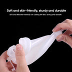 Portable Urinal System | Silicone Collector with Padded Rim | 1000ml Bag & Cotton Brief for Travel