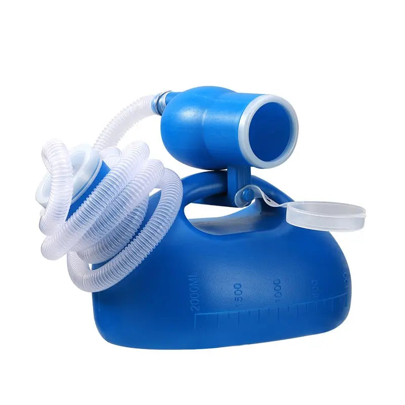 Portable Urinal for Men | Removable Hose & Leakproof Lid | 2L Capacity & Measuring Scale