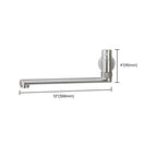 Pot Filler Faucet | Low-Profile Swivel Spout | Stainless Steel Single Handle | Lead-Free