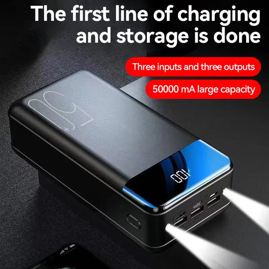 Power Bank | 100,000mAh | Fast Charge & Multiple Ports | For Laptop & Phone