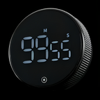 Productivity Timer | Compact Magnetic Design | Push-Button Operation | Work Efficiency