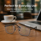 Progressive Glasses | Adaptive Tint & Blue Light Protection | Reduced Eye Strain