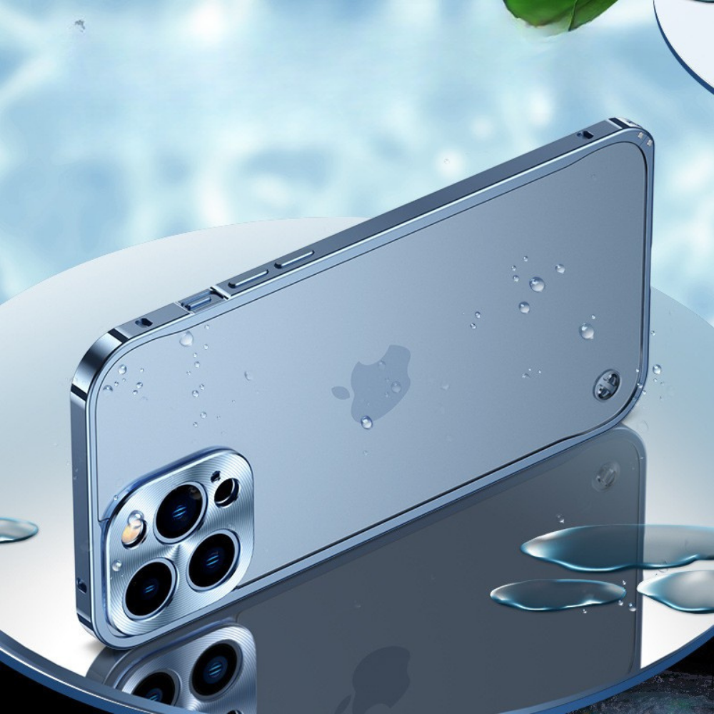 Protective Phone Case | Aircraft-Grade Aluminum Frame | Reinforced Back Panel & Camera Protection