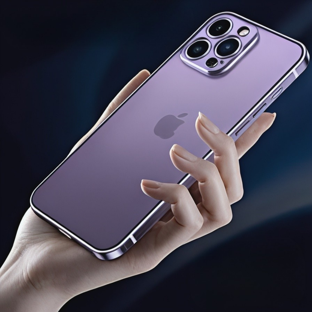 Protective Phone Case | Aircraft-Grade Aluminum Frame | Reinforced Back Panel & Camera Protection