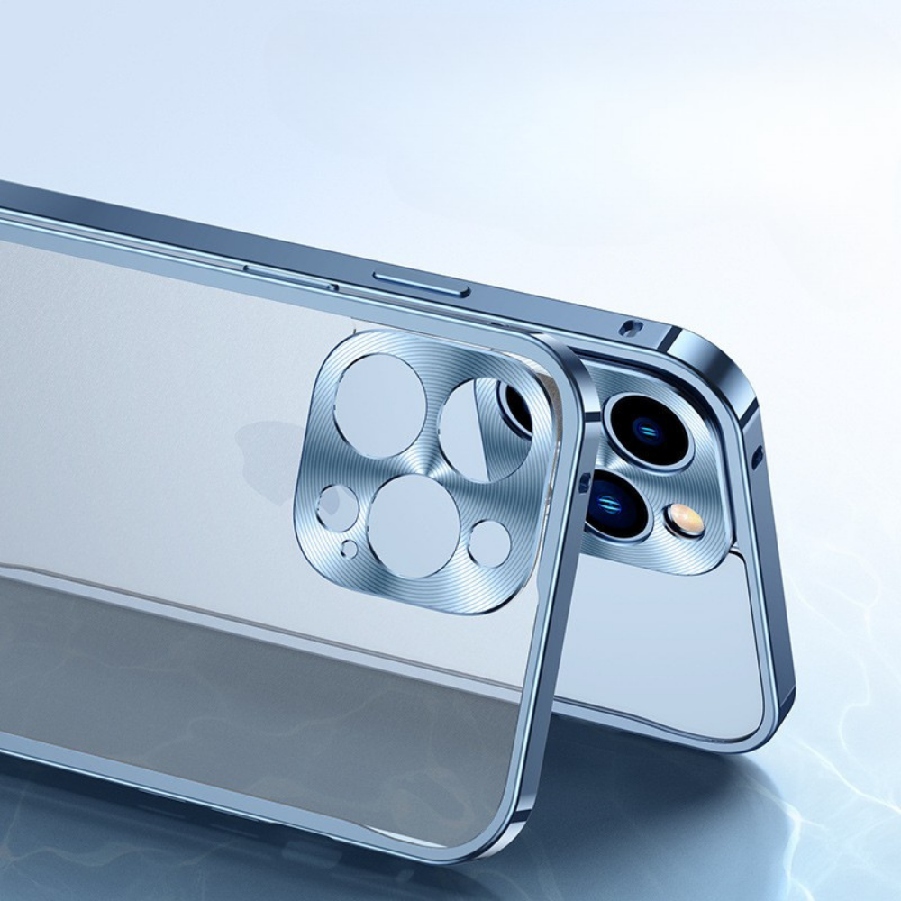Protective Phone Case | Aircraft-Grade Aluminum Frame | Reinforced Back Panel & Camera Protection