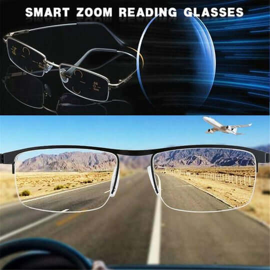 Reading Glasses | Progressive Multifocal Lenses | Anti-Glare UV Protection for Driving