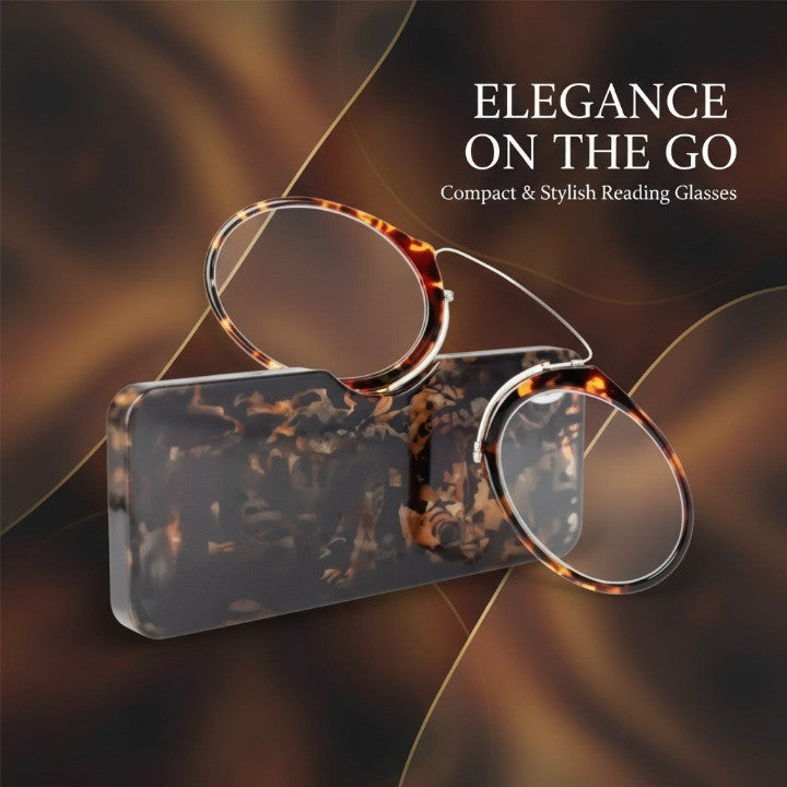 Reading Glasses | Ultra-Thin Slim Frame | Acetate Frame & Acrylic Lenses | Travel-Friendly