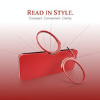 Reading Glasses | Ultra-Thin Slim Frame | Acetate Frame & Acrylic Lenses | Travel-Friendly
