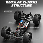 Remote Control Monster Truck | High-Speed All-Terrain | USB Rechargeable | Durable Design
