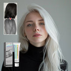 Silver Hair Color | Ammonia-Free Plant Extract Formula | 100g | Aloe & Hydrolyzed Wheat Protein