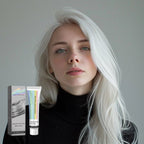 Silver Hair Color | Ammonia-Free Plant Extract Formula | 100g | Aloe & Hydrolyzed Wheat Protein