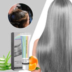 Silver Hair Color | Ammonia-Free Plant Extract Formula | 100g | Aloe & Hydrolyzed Wheat Protein