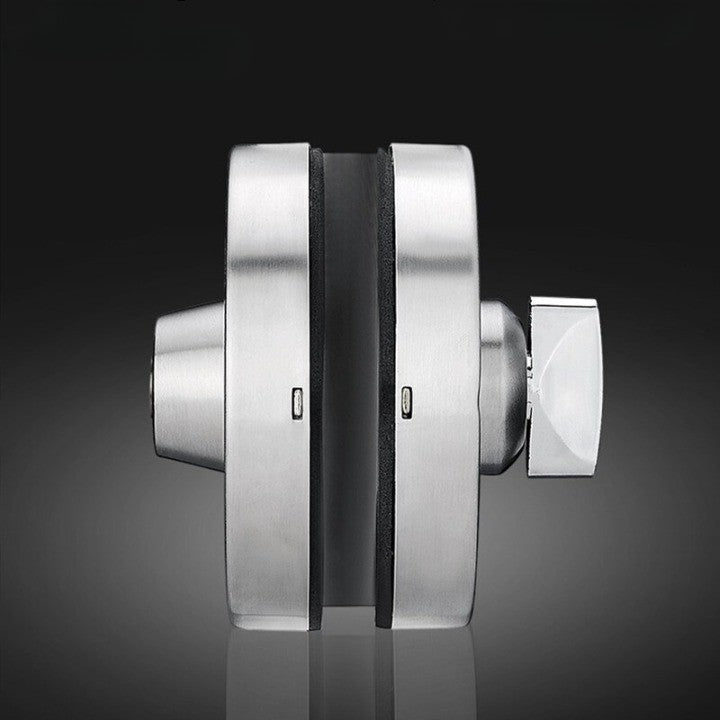 Sliding Glass Door Lock | Stainless Steel Sliding Mechanism | Fits 10-14mm Glass