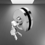 Sliding Glass Door Lock | Stainless Steel Sliding Mechanism | Fits 10-14mm Glass