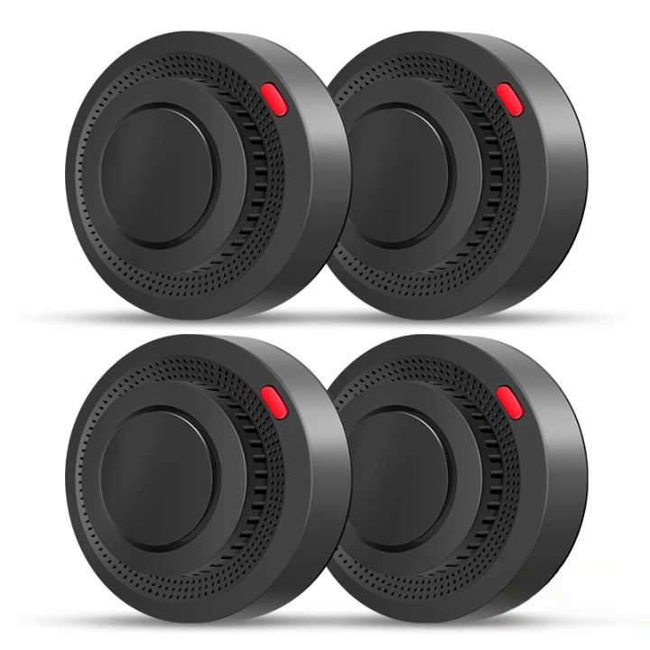 Smart Smoke & Heat Detector | Wi‑Fi & Bluetooth App Control | 85 dB Alarm | Home Safety