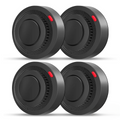 Smart Smoke & Heat Detector | Wi‑Fi & Bluetooth App Control | 85 dB Alarm | Home Safety