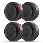 Smart Smoke & Heat Detector | Wi‑Fi & Bluetooth App Control | 85 dB Alarm | Home Safety