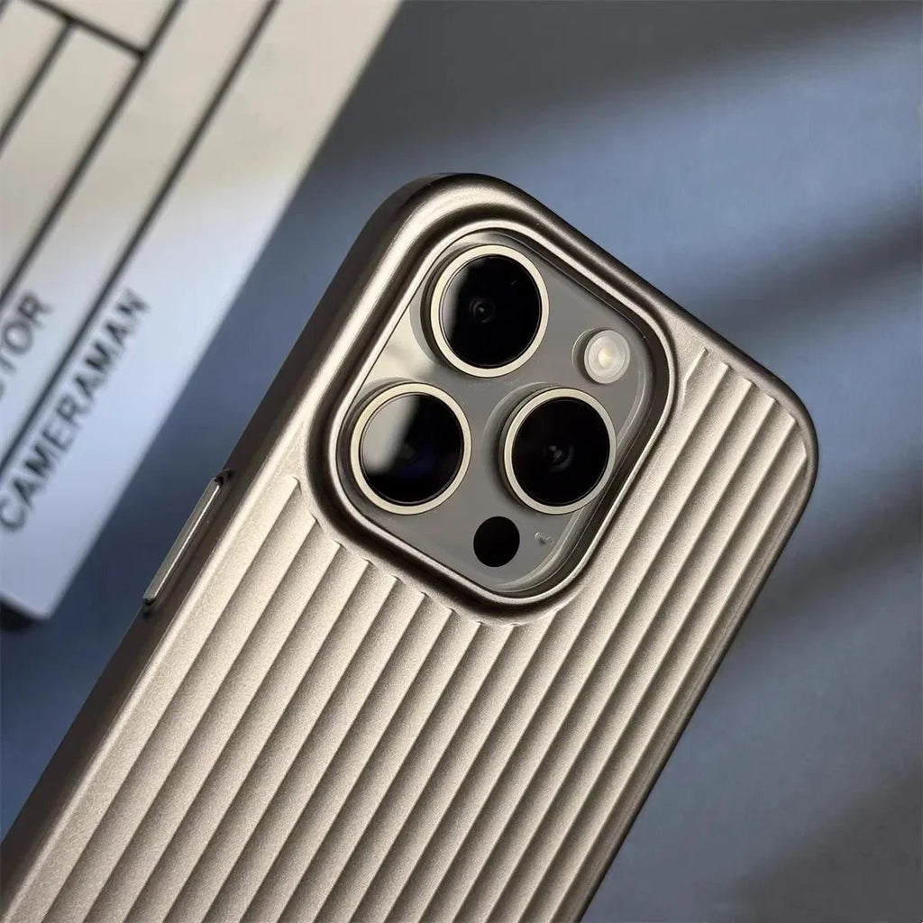 Smartphone Case | Titanium Shield Ultra-Slim | Shockproof, Wireless Charging Compatible