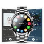 Smartwatch | 4G Calling & Built-In GPS | AMOLED Display & Stainless Steel Case | Long Battery Life