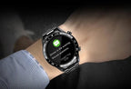 Smartwatch | 4G Calling & Built-In GPS | AMOLED Display & Stainless Steel Case | Long Battery Life