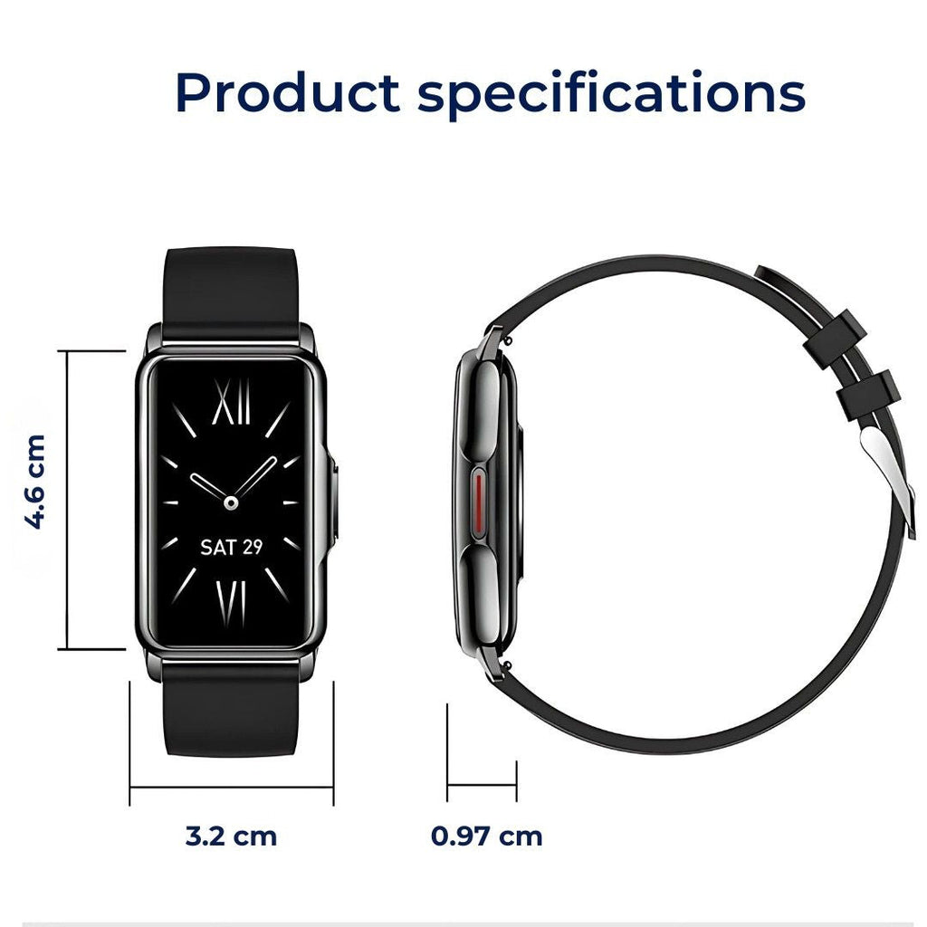 Smartwatch | Elegant Minimalist Design | Health Tracking & All-Day Connectivity