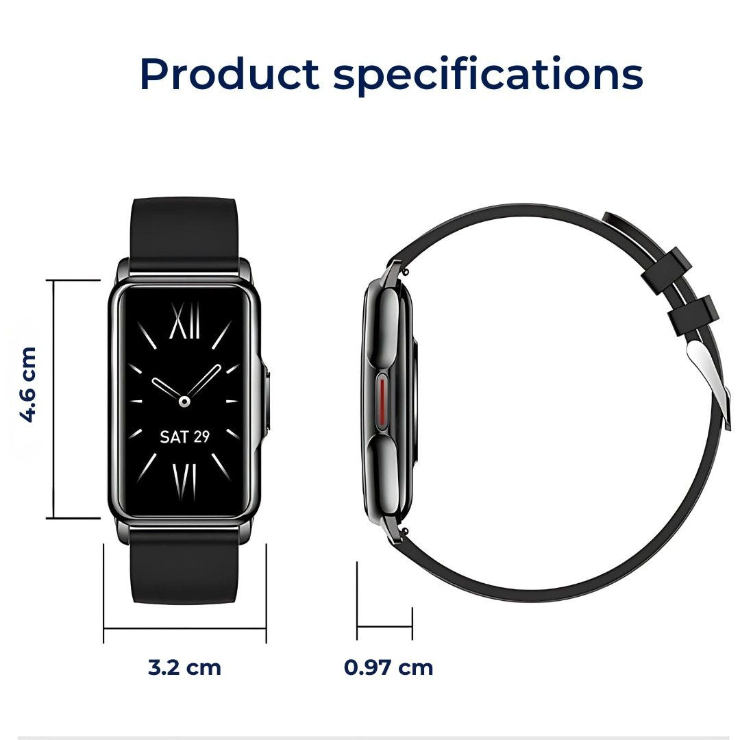 Smartwatch | Elegant Minimalist Design | Health Tracking & All-Day Connectivity