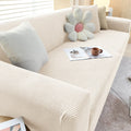 Sofa Cover | Waterproof Stretch Slipcover | Elastic Hem & Reversible | Dust & Scratch Protection